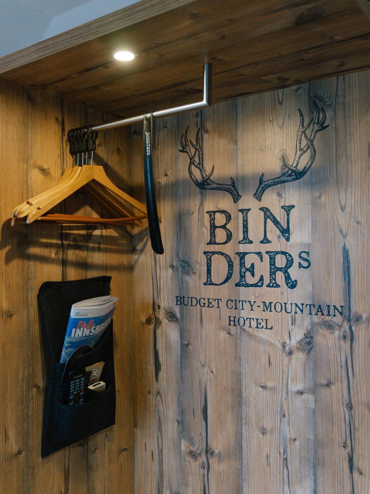 Binders Budget City-Mountain Hotel Innsbruck Eksteriør billede