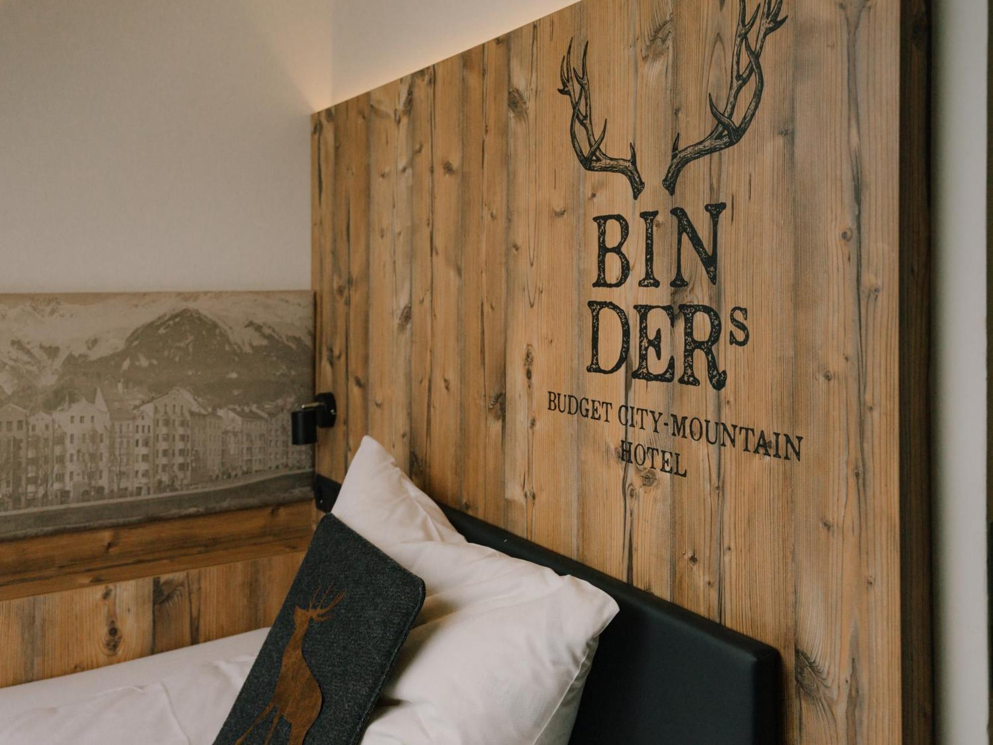 Binders Budget City-Mountain Hotel Innsbruck Eksteriør billede